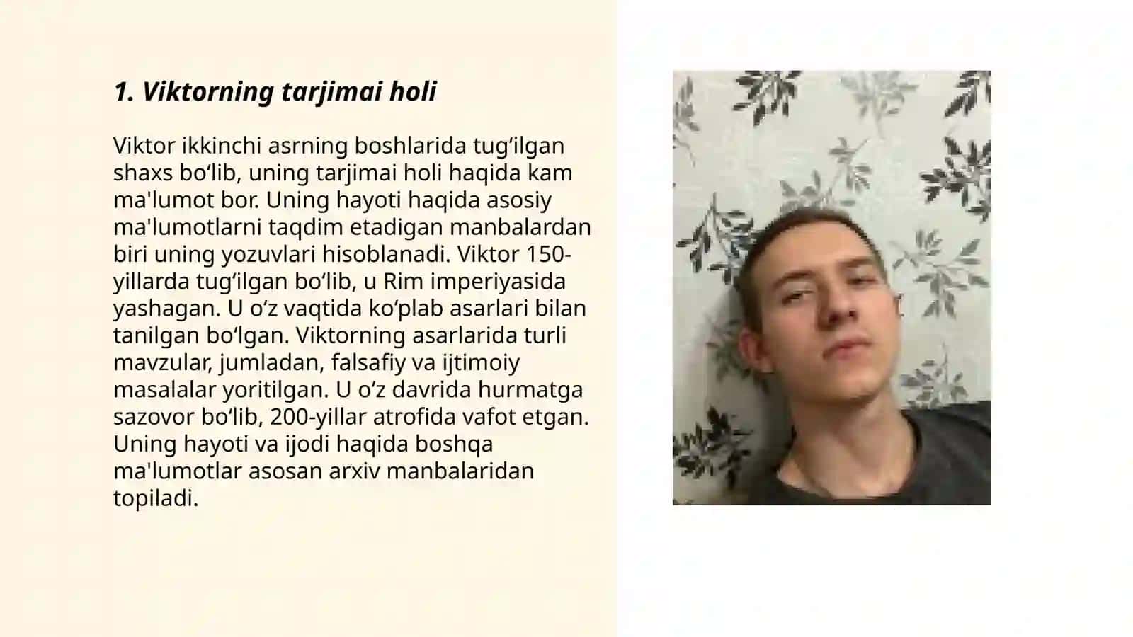 Klod Gyoning " Viktor Gyugo " asari 3