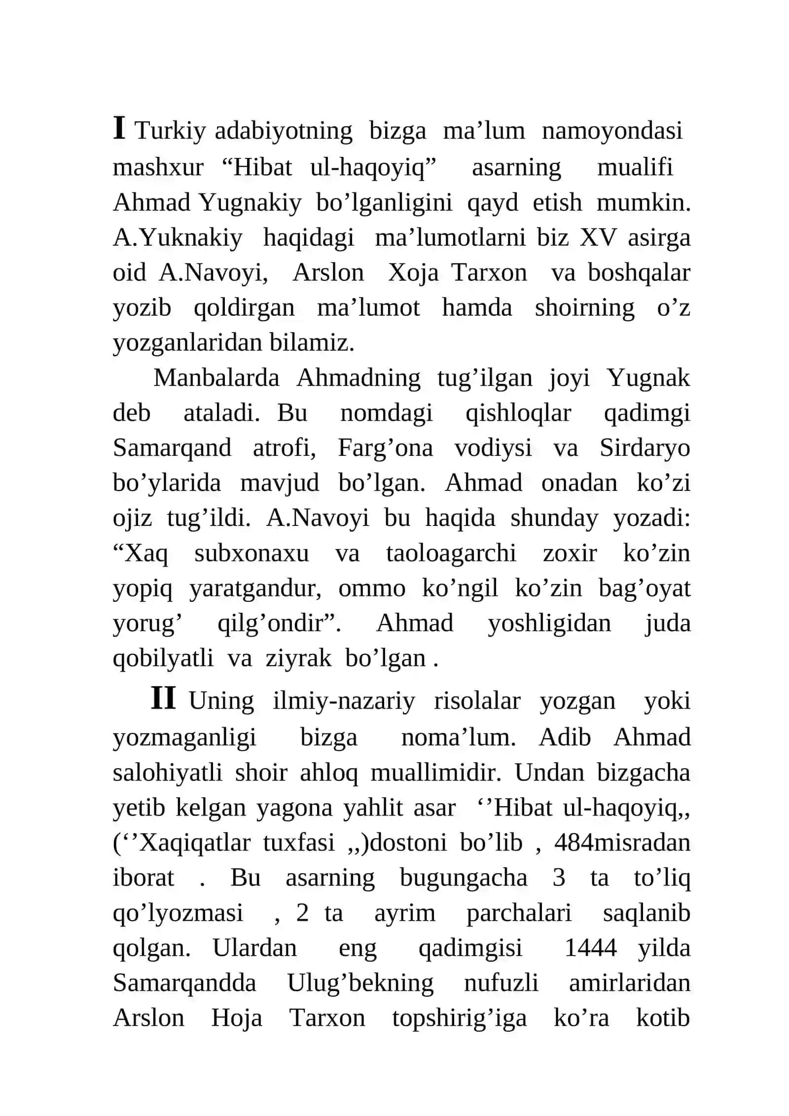 Ahmad Yugnakiy hayoti va pedagogik qarashlari 3