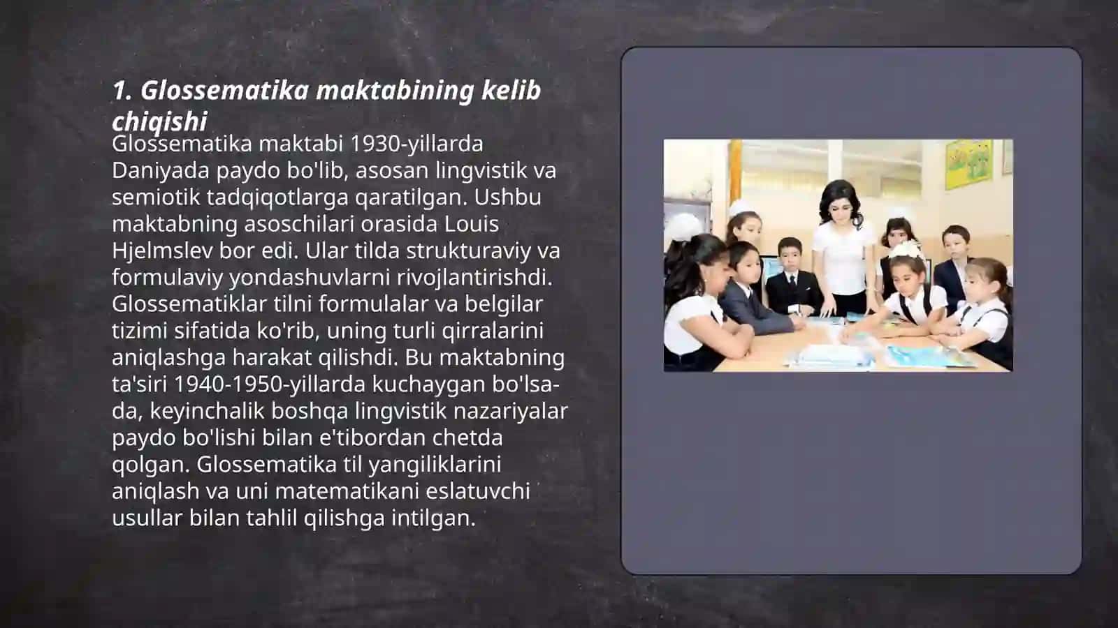Glossematika maktabi ta'limoti 3
