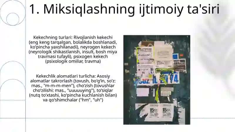 Balbuzniy turlari 3