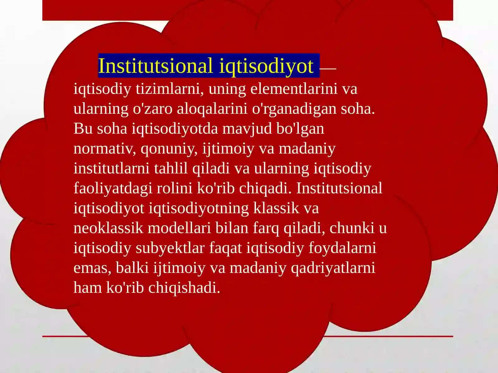 Institutsional iqtisodiyot 3