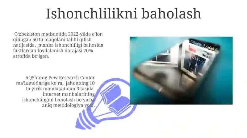 Axborotning Ishonchlilik Darajasini Baholash 3