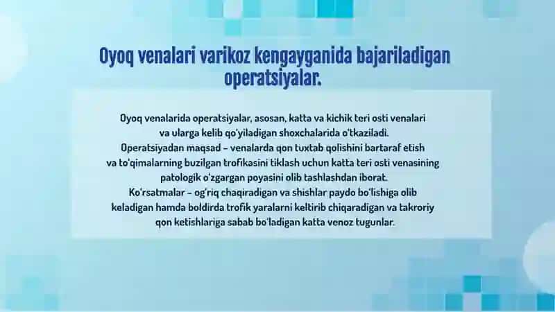 Sonvarikoz kengayishida o‘tkaziladigan operatsiyalar 3