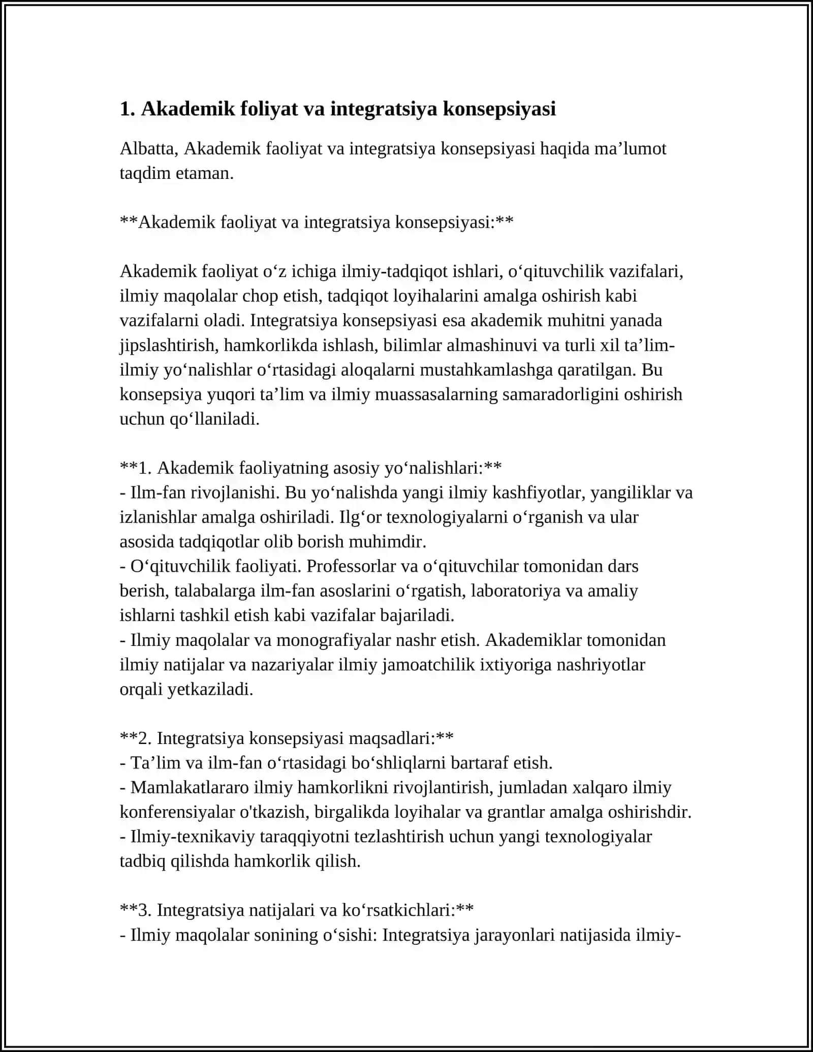 AKADEMIK FOLIYAT INTIGIRATSIYASI NAZARIY VA AMALIYOT UYUĜUNLIGI 3