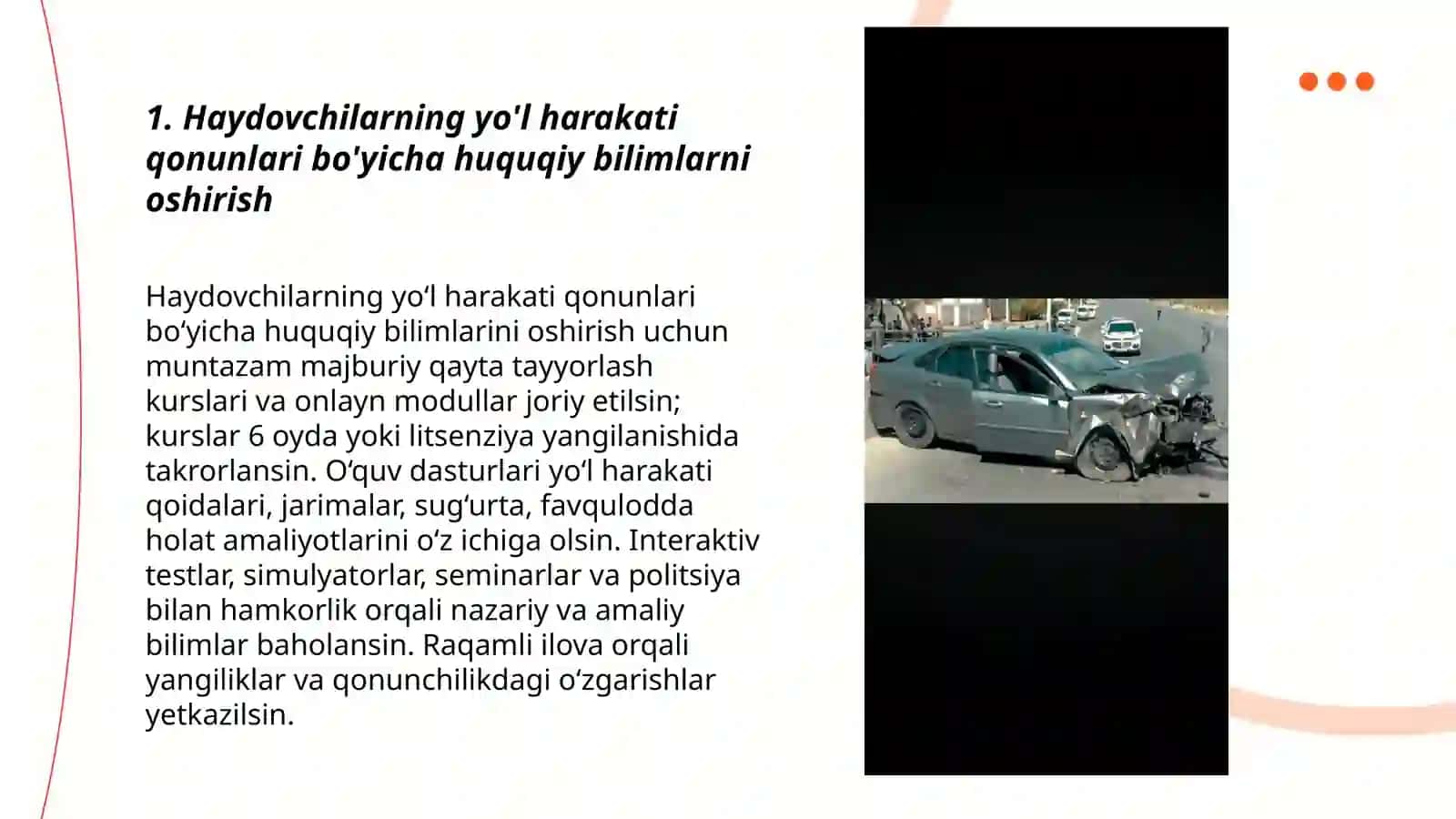 Haydovchilar huquqiy madaniyatini oshirish 3