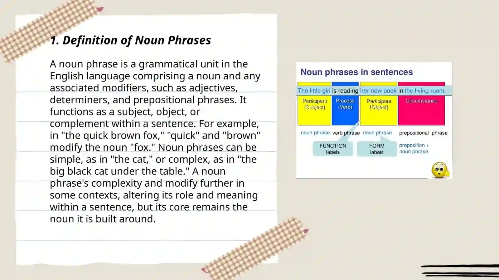 Noun Phrases 3