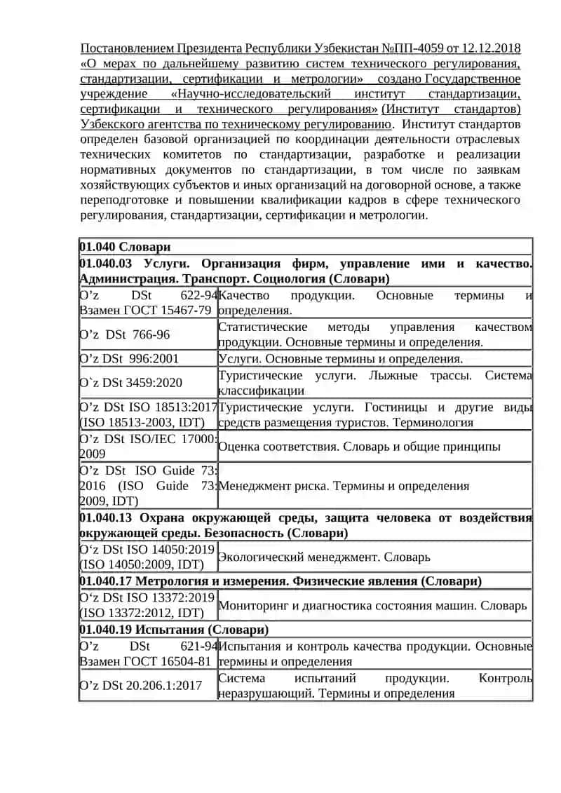 Основы, сущность и содержание стандартизации 3