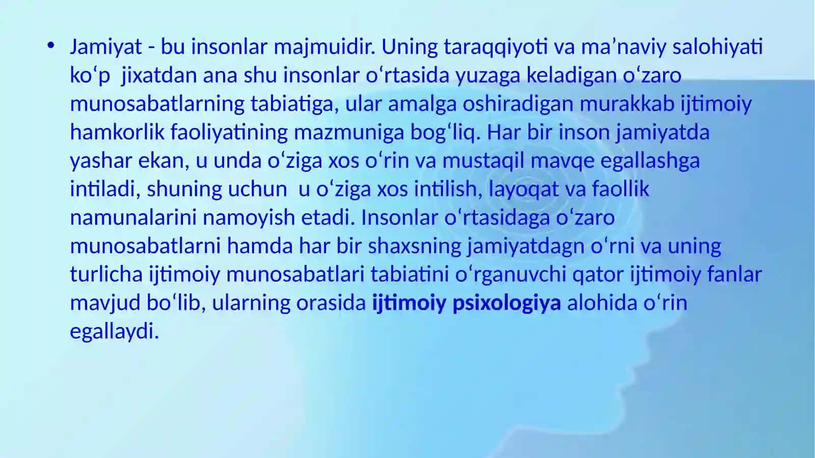 IJTIMOIY PSIXOLOGIYA VA UNING DOLZARB MUAMMOLLARI 3