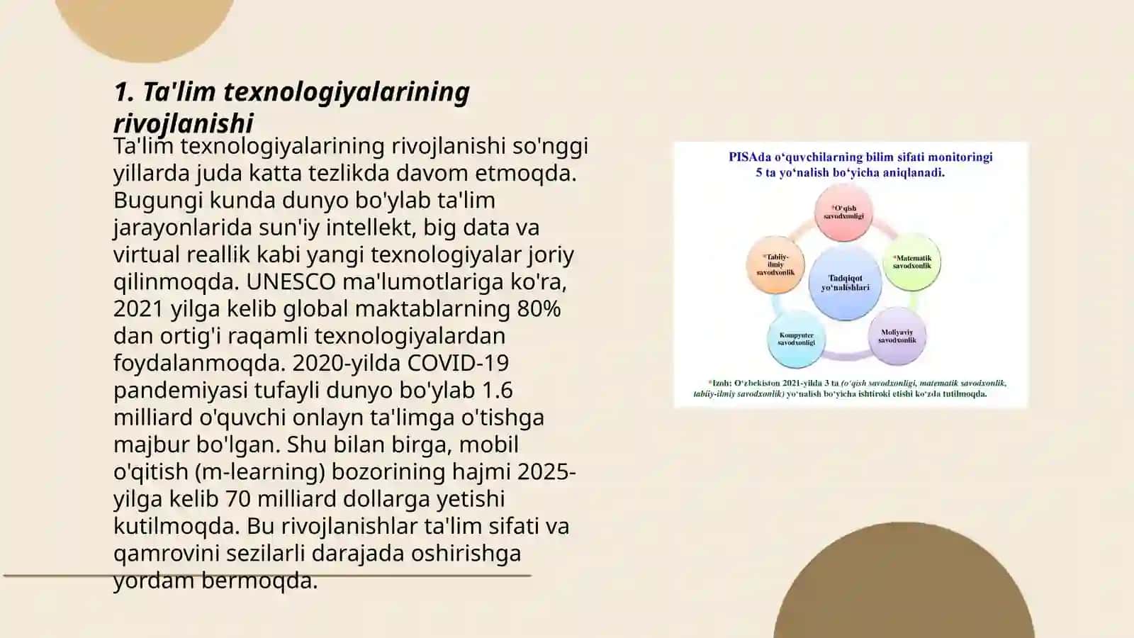 Dars rivojlanishining asosiy tendensiyalari 3