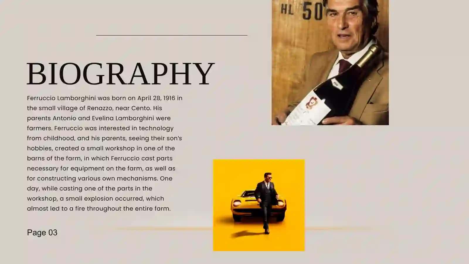 FERRUCCIO LAMBORGHINI 3