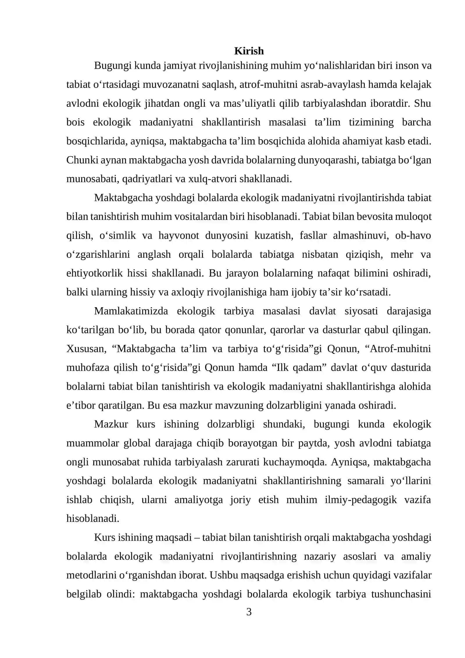 Maktabgacha yoshdagi bolalarda ekologik madaniyatni shakllantirishning nazariy asoslari 3