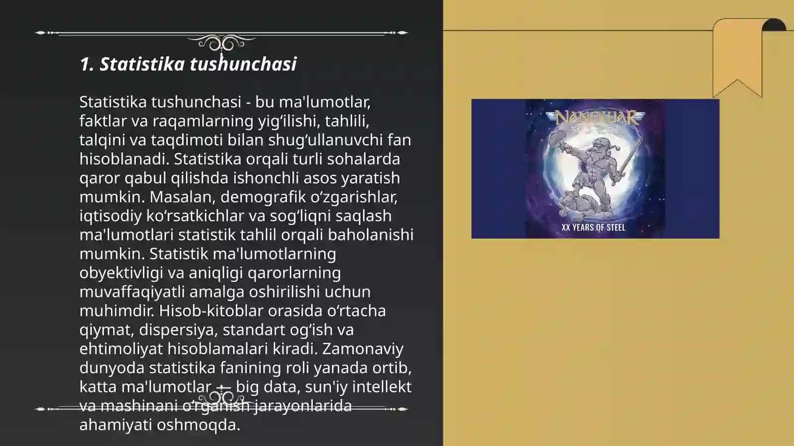 Qishloq xoʻjaligi statistikasi 3