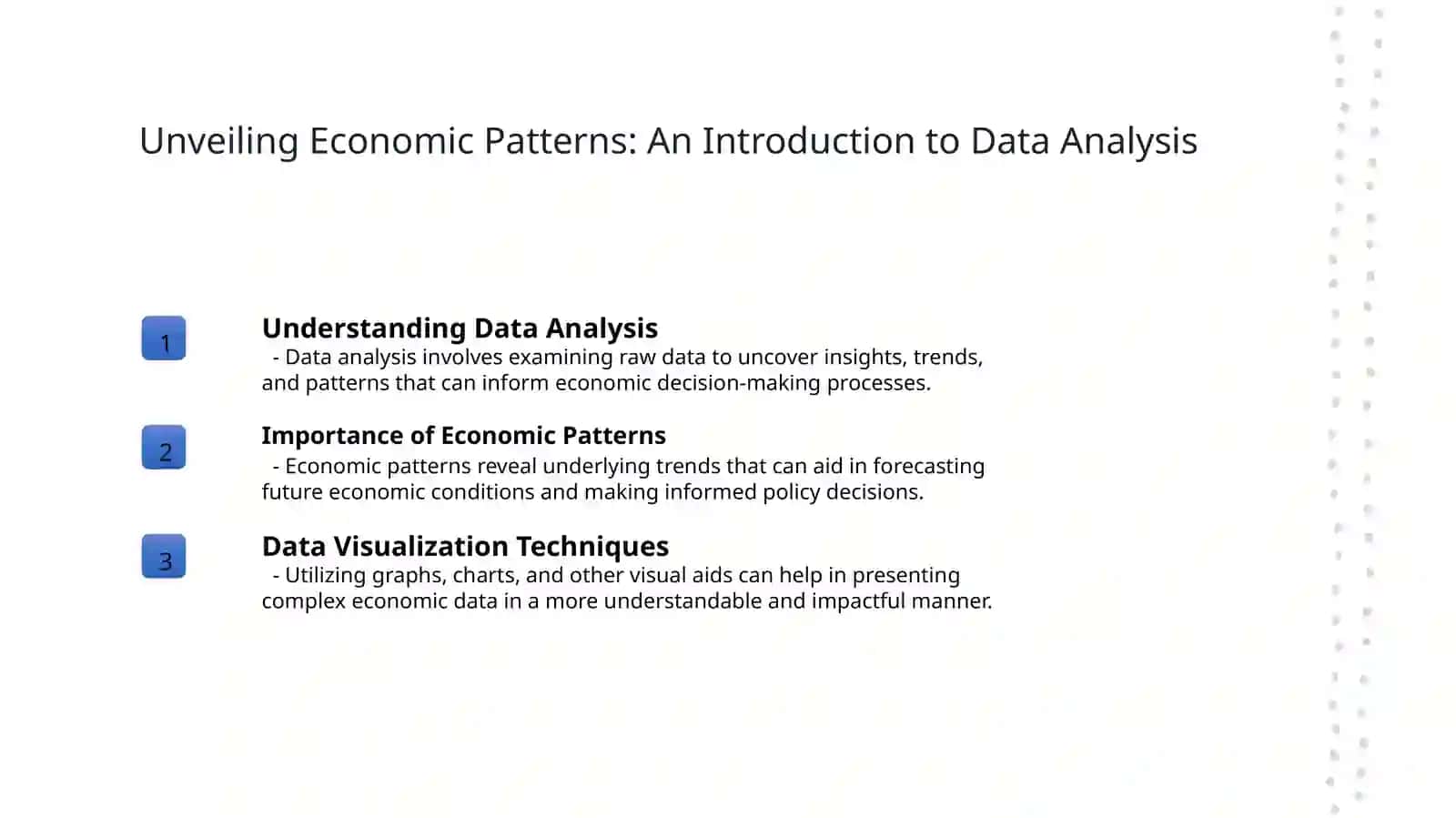 Analyzing economic data 3