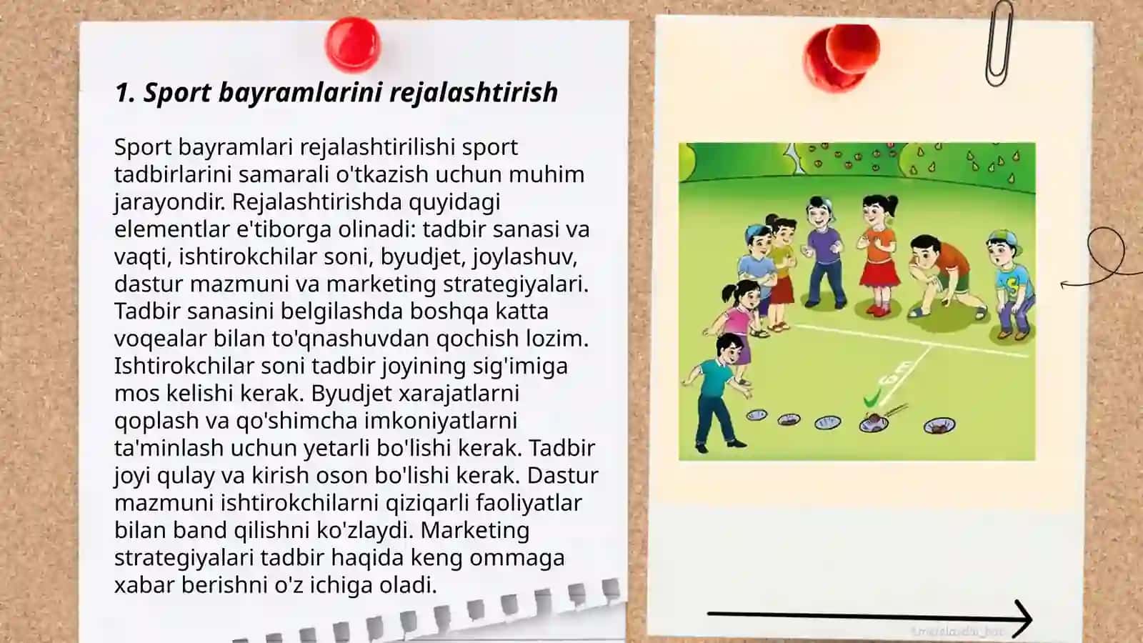 Sport bayramlarini va musobaqalarini tashkil qilish hamda o'tkazish metodikasi 3