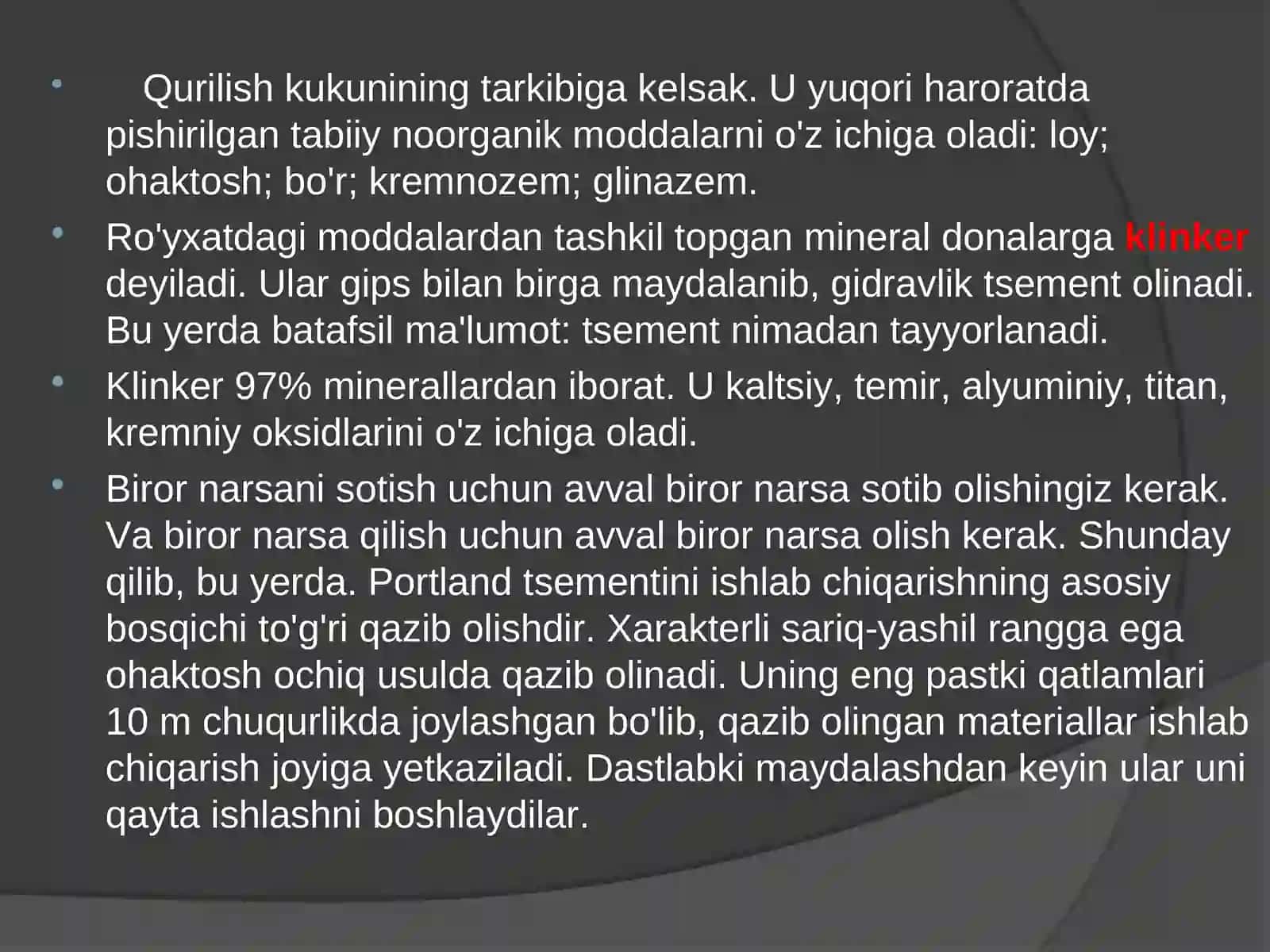 Portlandt sement 3