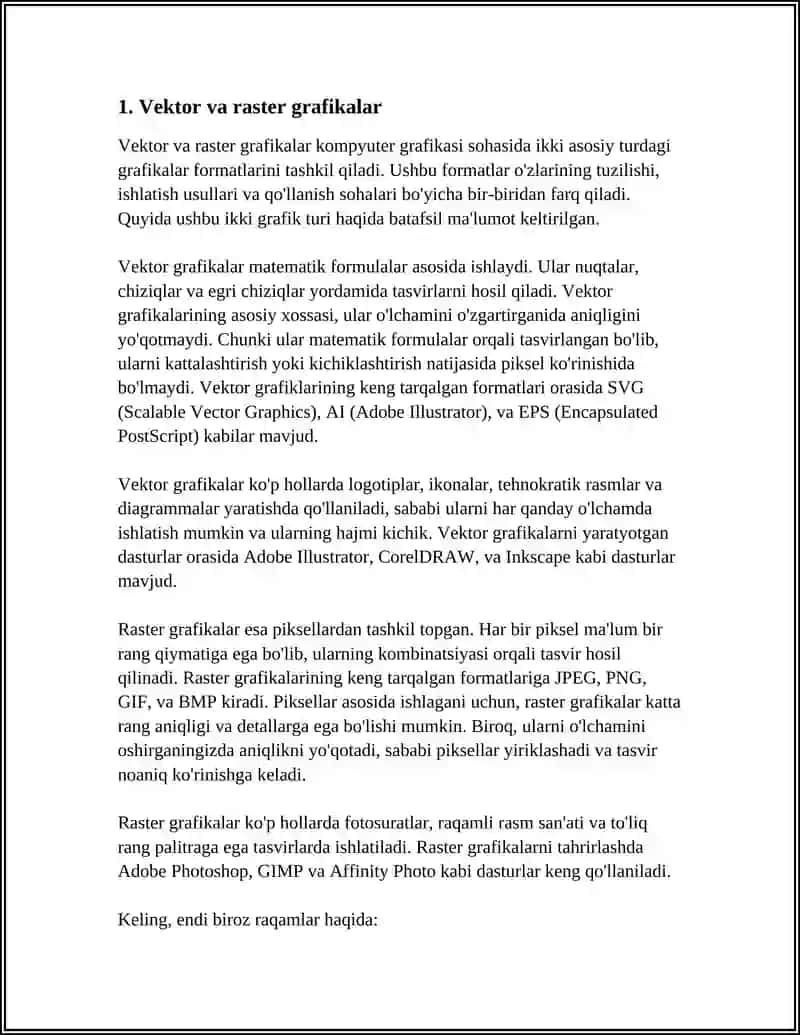 KOMPYUTER GRAFIKASIDA GEOMETRIK TRANSFORMATSIYA 3