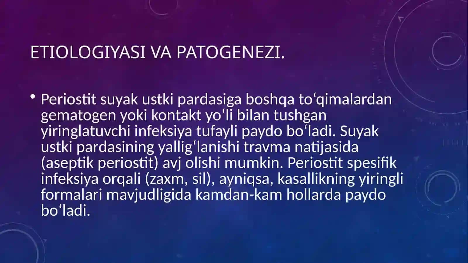 Periostit 3
