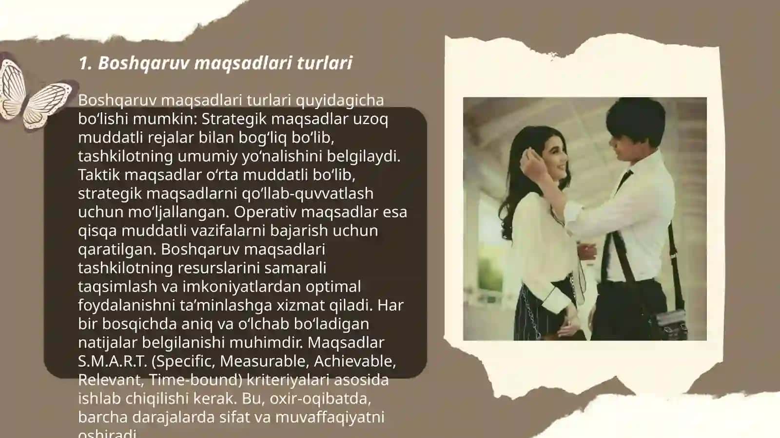 Boshqaruv maqsadi va unga qoʻyiladigan talablar 3