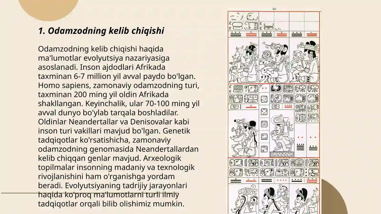 Odaming eng qadimgi, qadimgi va dastlabki hozirgi zamon ajdodlari 3