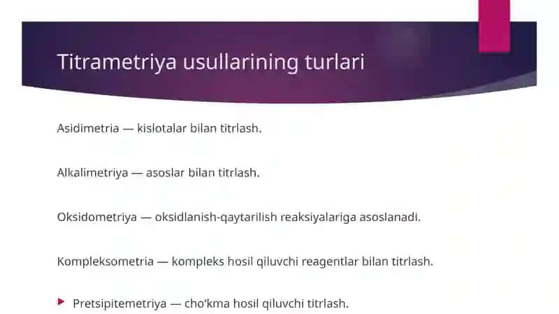 Titrametriya Analizi 3