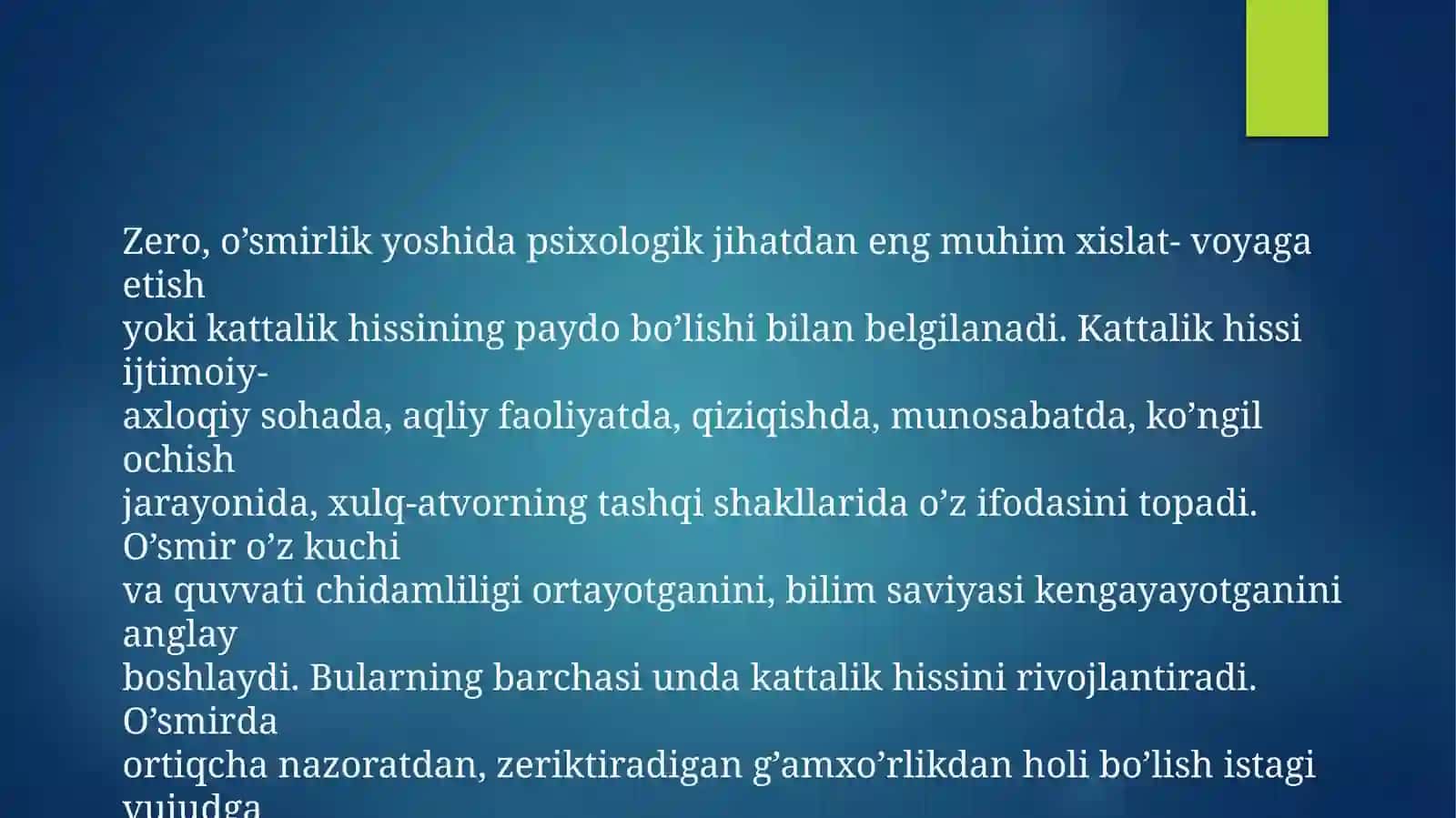 6-sinf o'quvchilarining psixologik-fiziologik xarakteristikasi 3