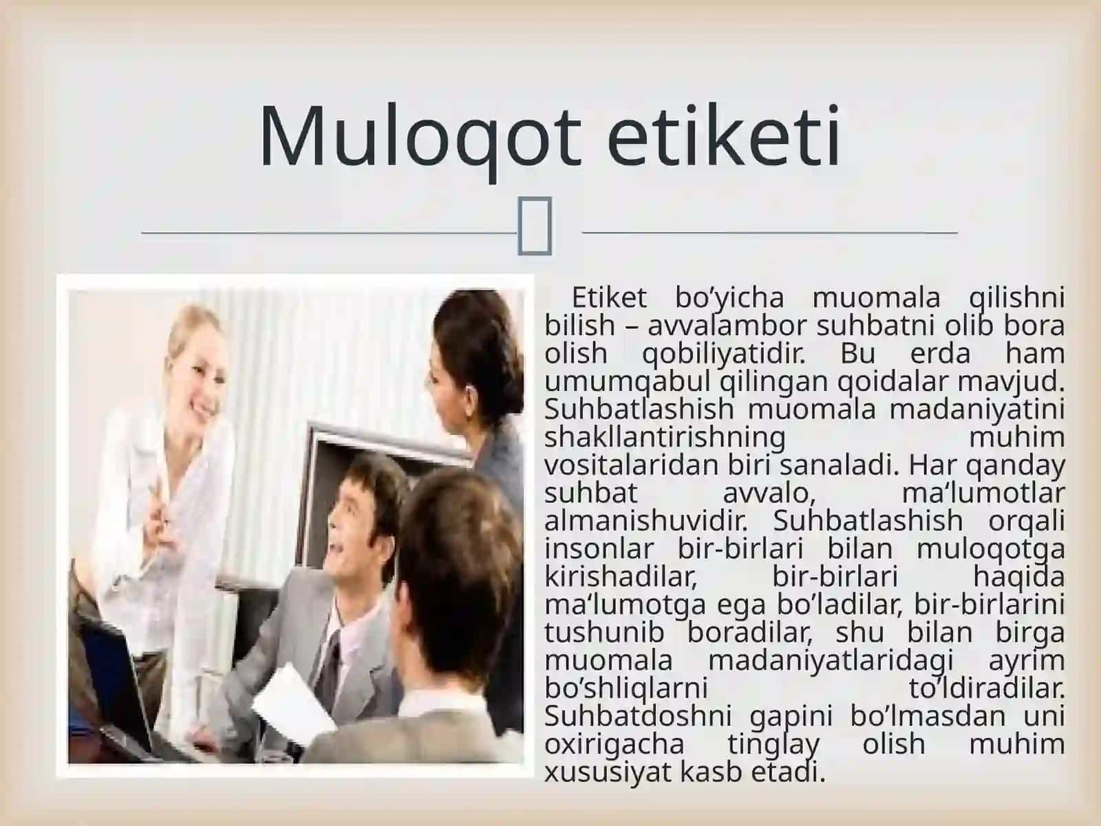 RASMIY MULOQOTNING MILLIY XUSUSIYATLARI 3