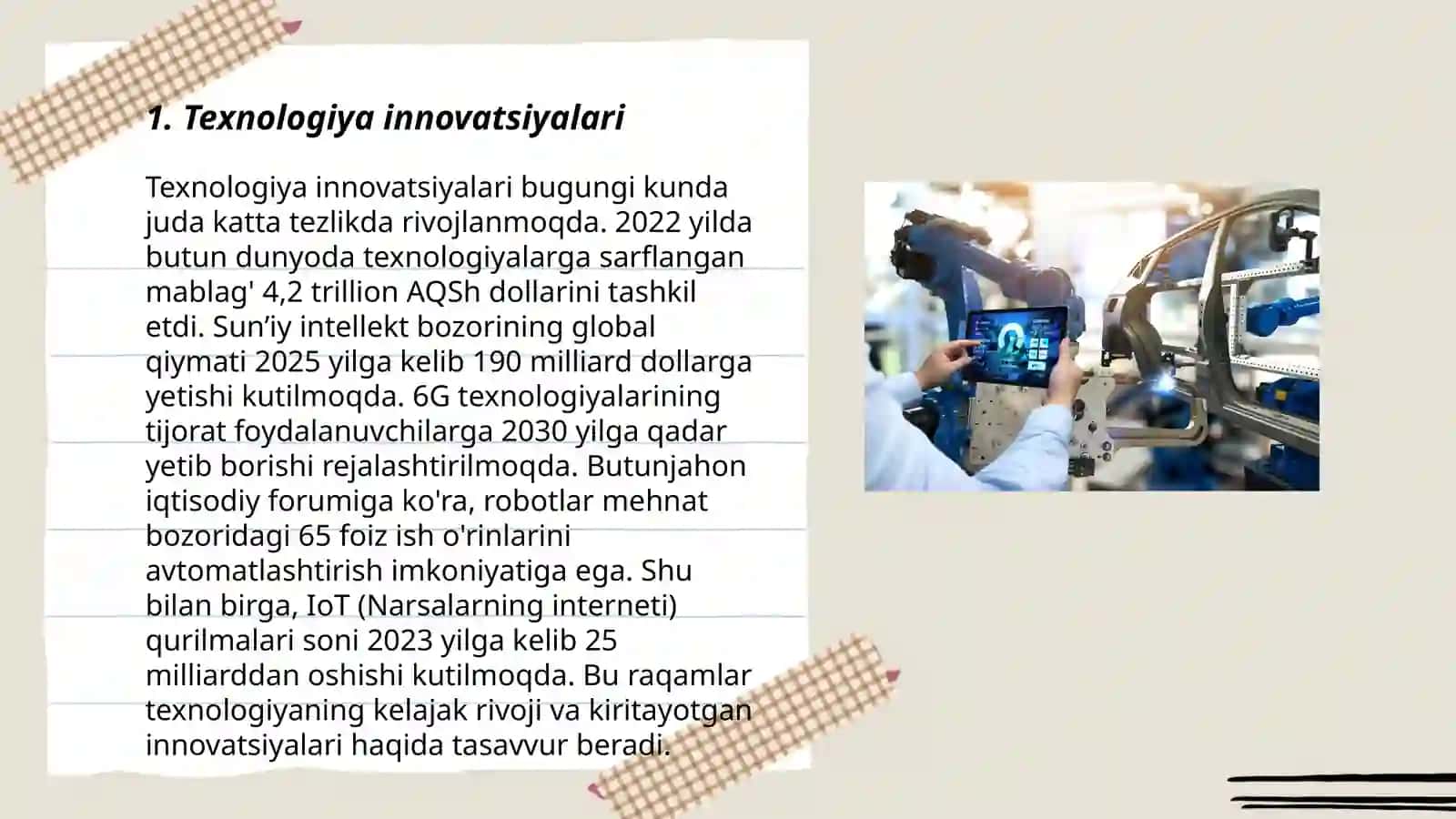 Texnologiyalar konsortsiumi va texnologiyalar transferi 3