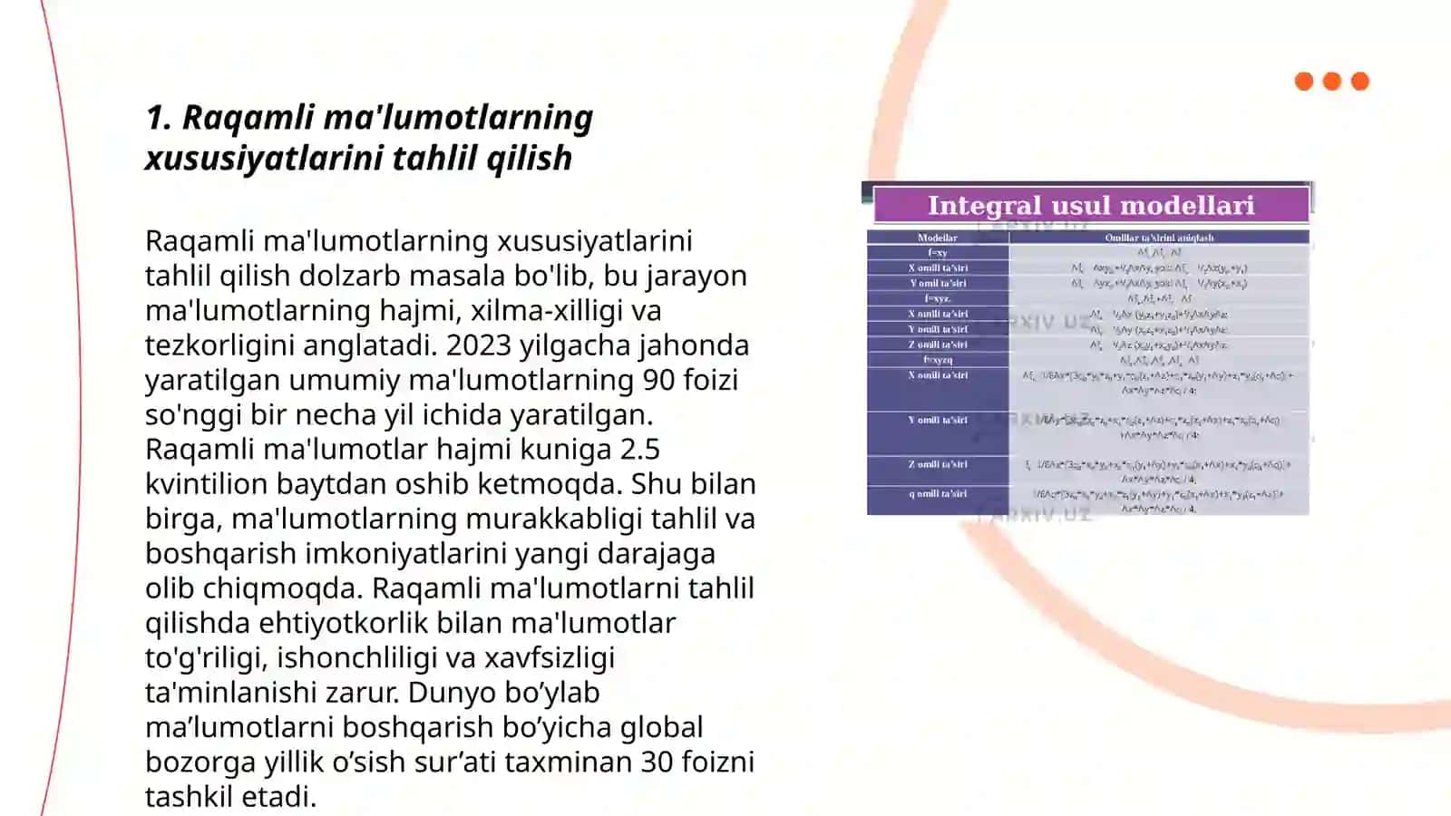 Ochiq manbali o‘quv tanlanmalar tahlili 3