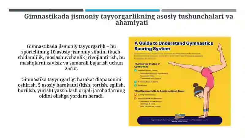 Gimnastika Mashqlarini Bajarishda Jismoniy Tayyorgarlik 3