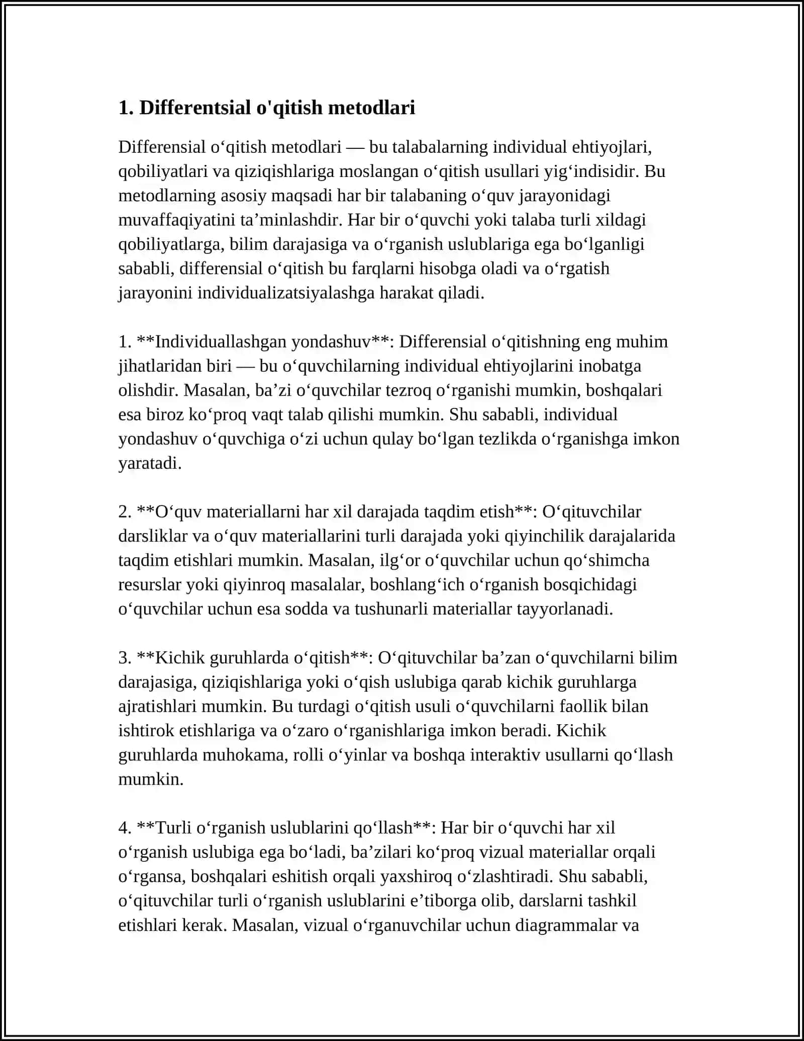 INDIVIDUALLASHTIRILGAN O'QITISH TEXNOLOGYALARI 3