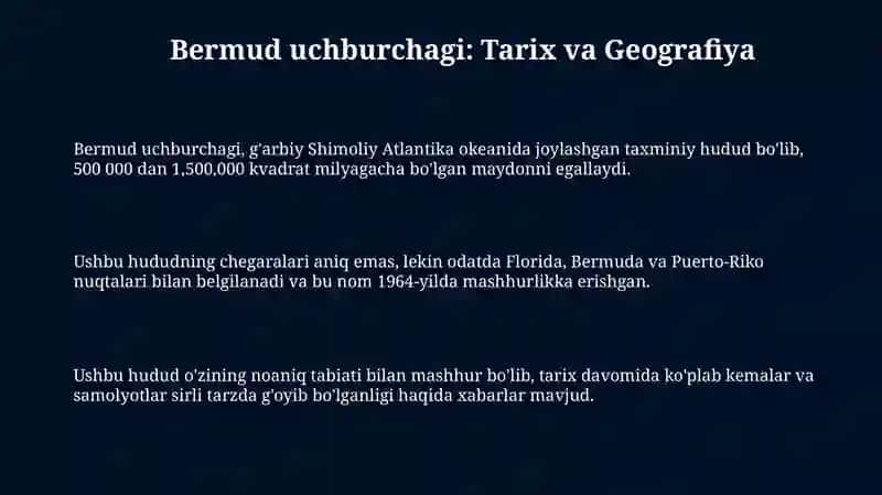Bermud uchburchagi 3