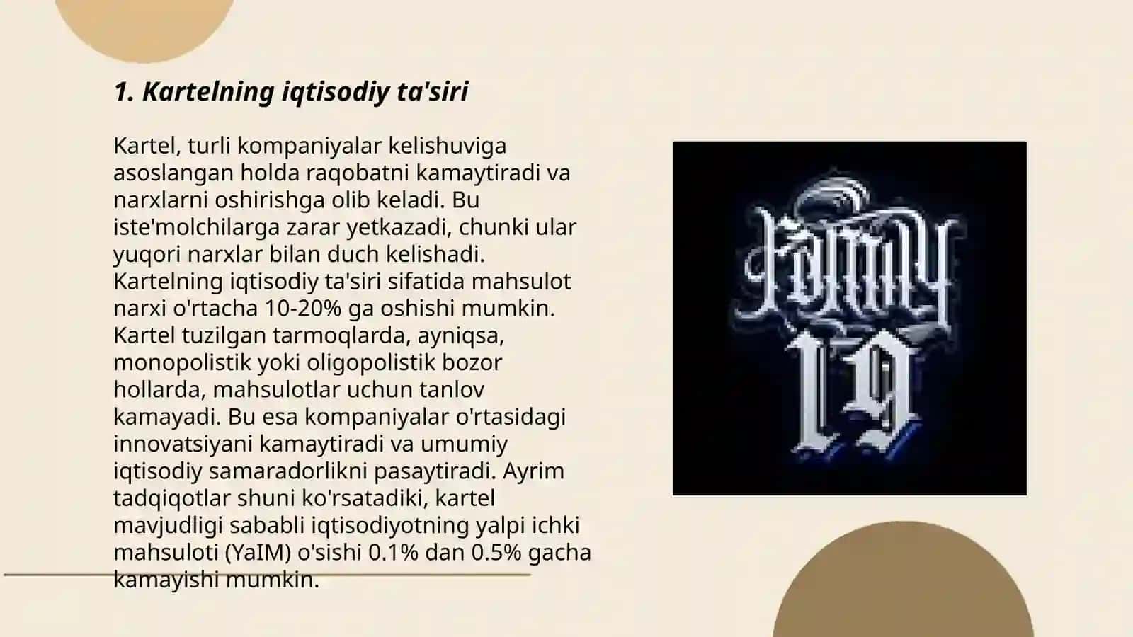 Kartel va Sindikat 3