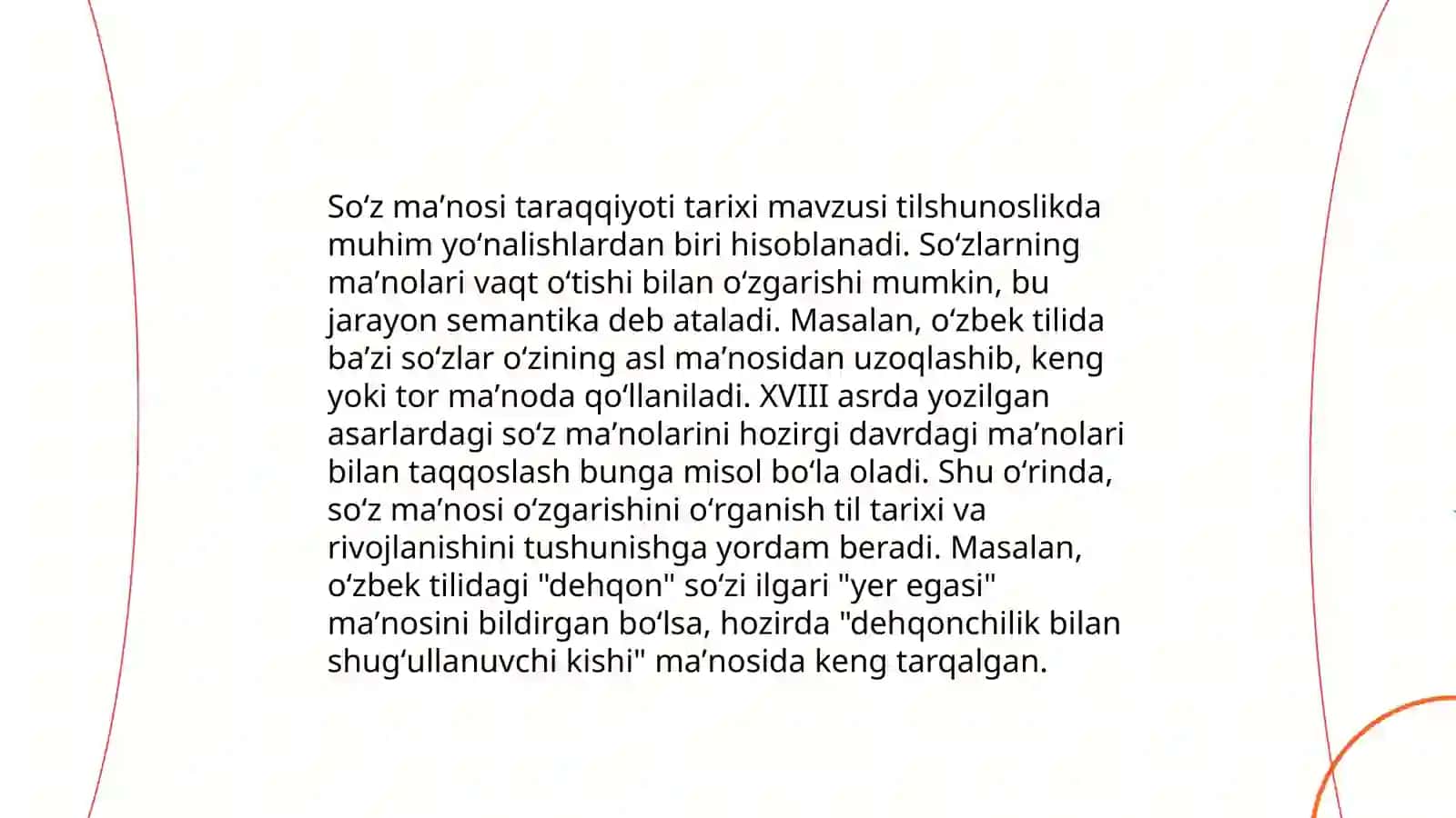 Soʻz Maʼnosi Taraqqiyoti 3