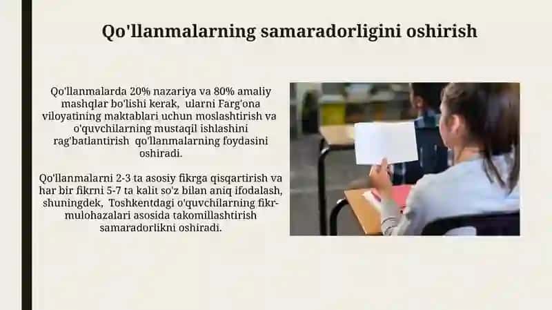 Qo‘llanmalarni Qo‘llash 3