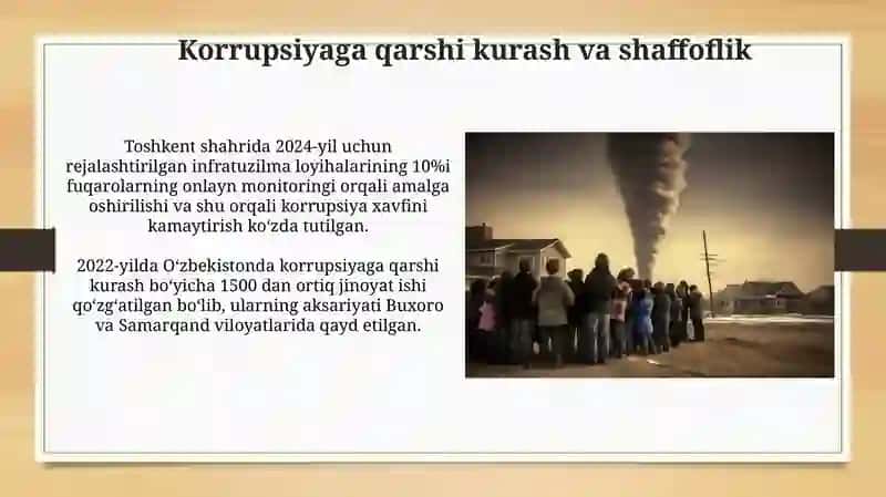 Korrupsiyaga qarshi kurash va shaffoflik 3