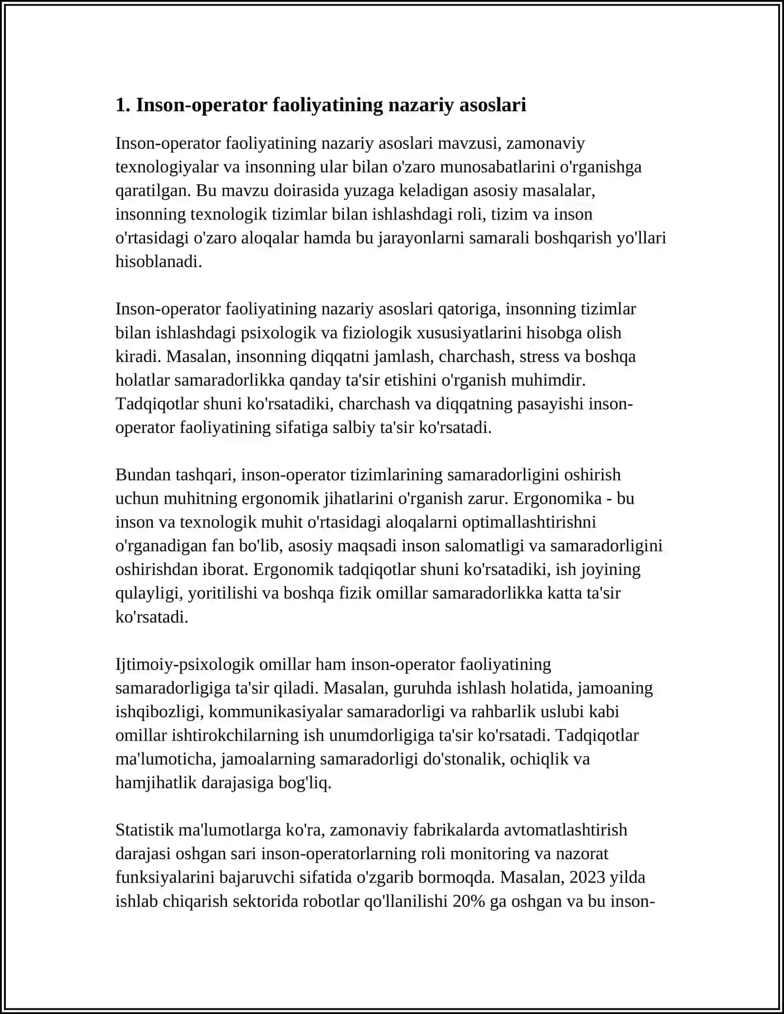 INSON-OPERATOR FAOLIYATINING MODELINI YARATISH 3