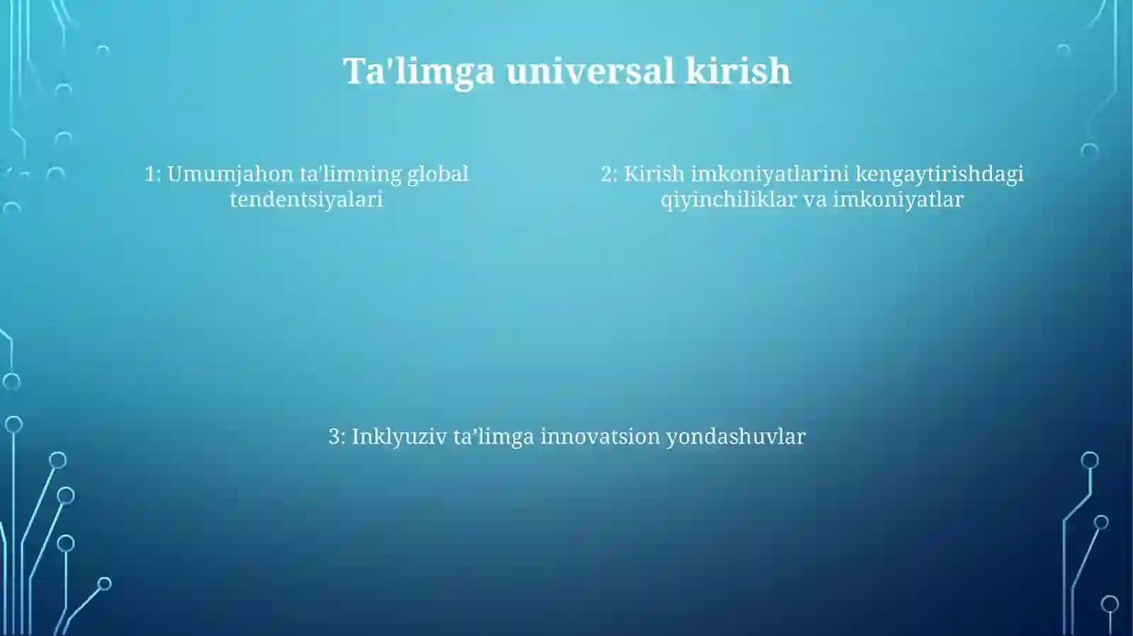 Globallashuv 3