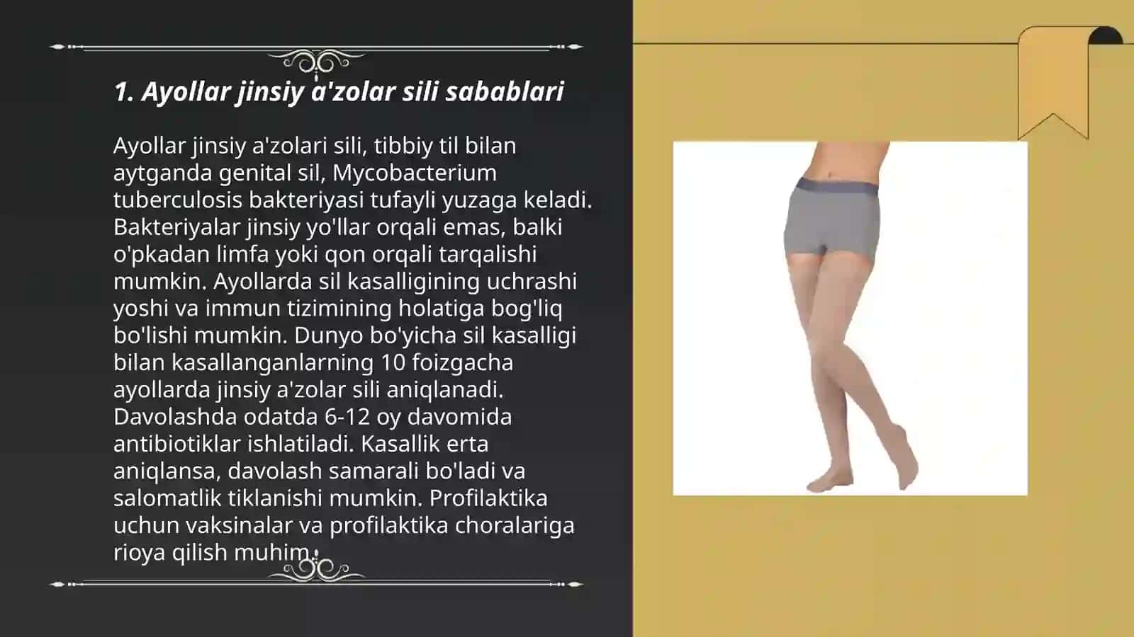 Ayollar jinsiy a'zolar sili 3