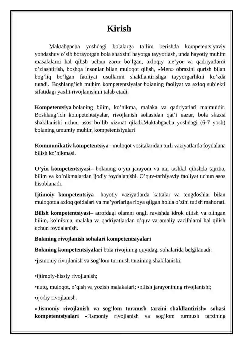 Maktabgacha Ta’lim Tashkilotlari direktorlari va mutaxassislarini qayta tayyorlash va ularning malakasini oshirish instituti 3