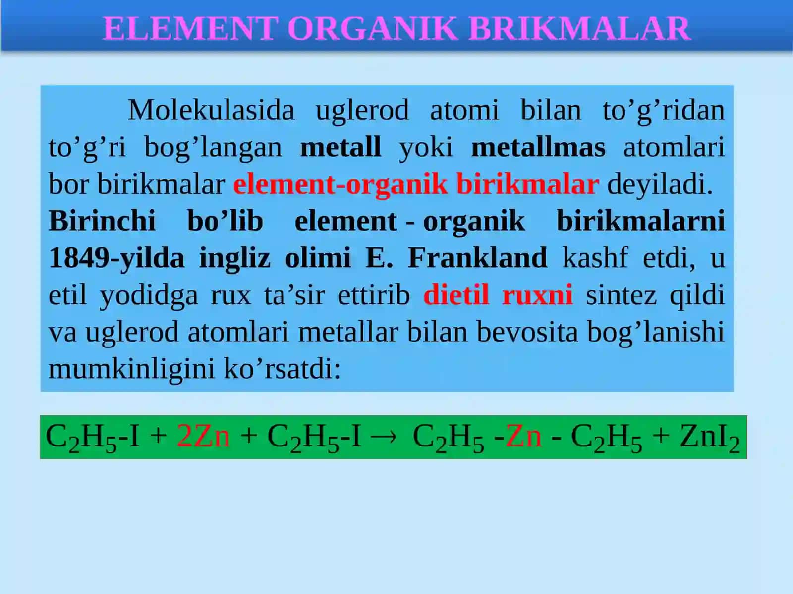 METALLORGANIK BIRIKMALAR 3