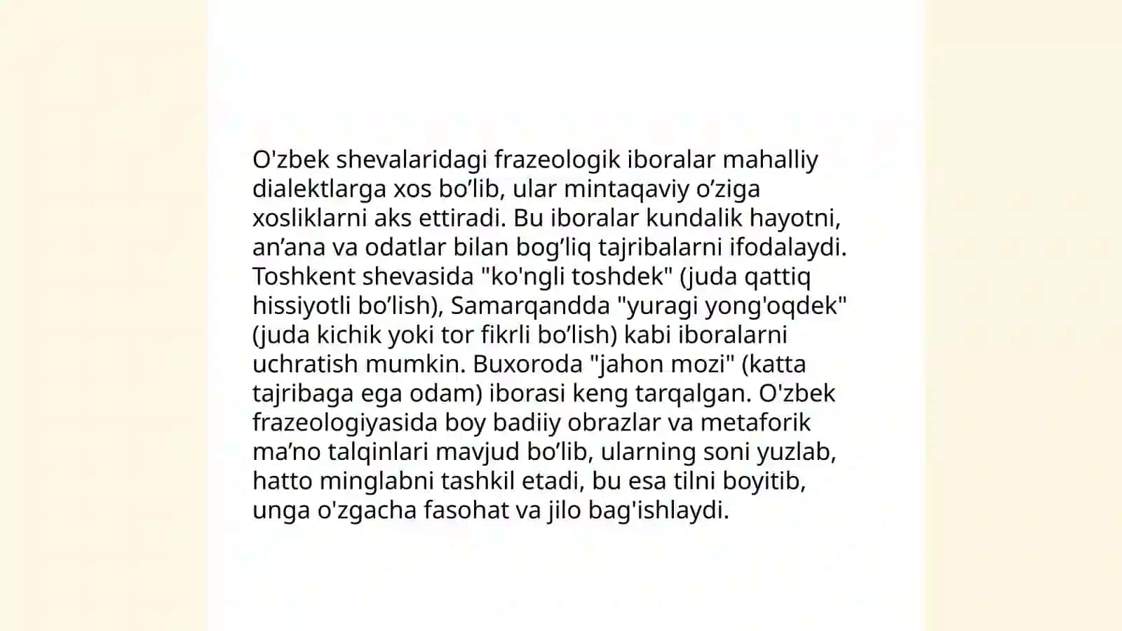 O'zbek shevalari frazeologiyasi 3