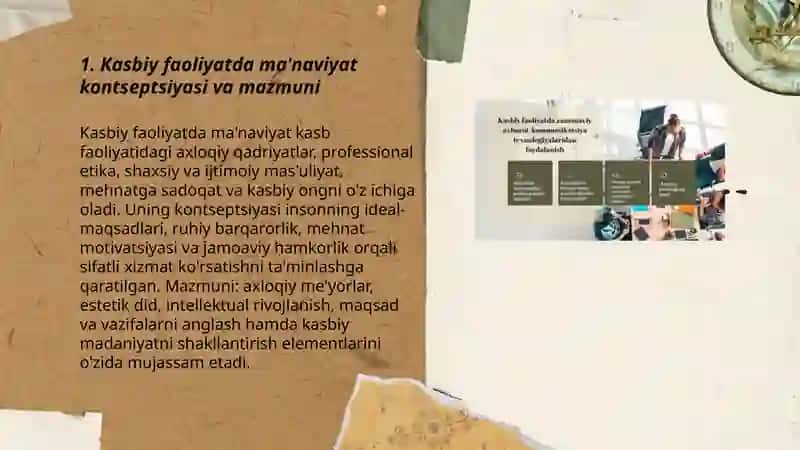 Kasb ma'naviyati fanini o'rganishning metodologik ahamiyati va vazifalari 3