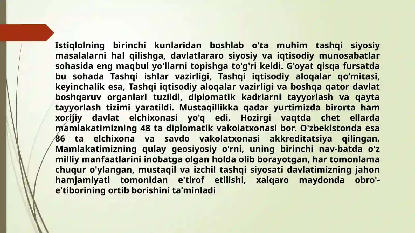 O‘zbekiston va jahon hamjamiyati 3