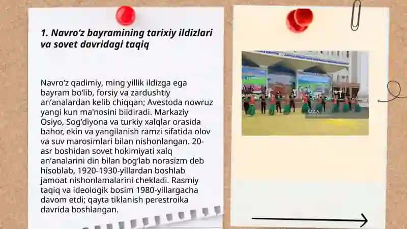 Navroʻz bayramining tarixiy ildizlari va sovet davridagi taqiq 3