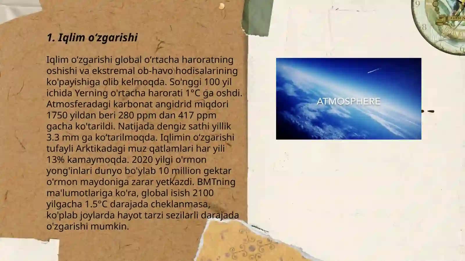 Atmosfera va unda sodir boʻladigan voqea va hodisalar 3