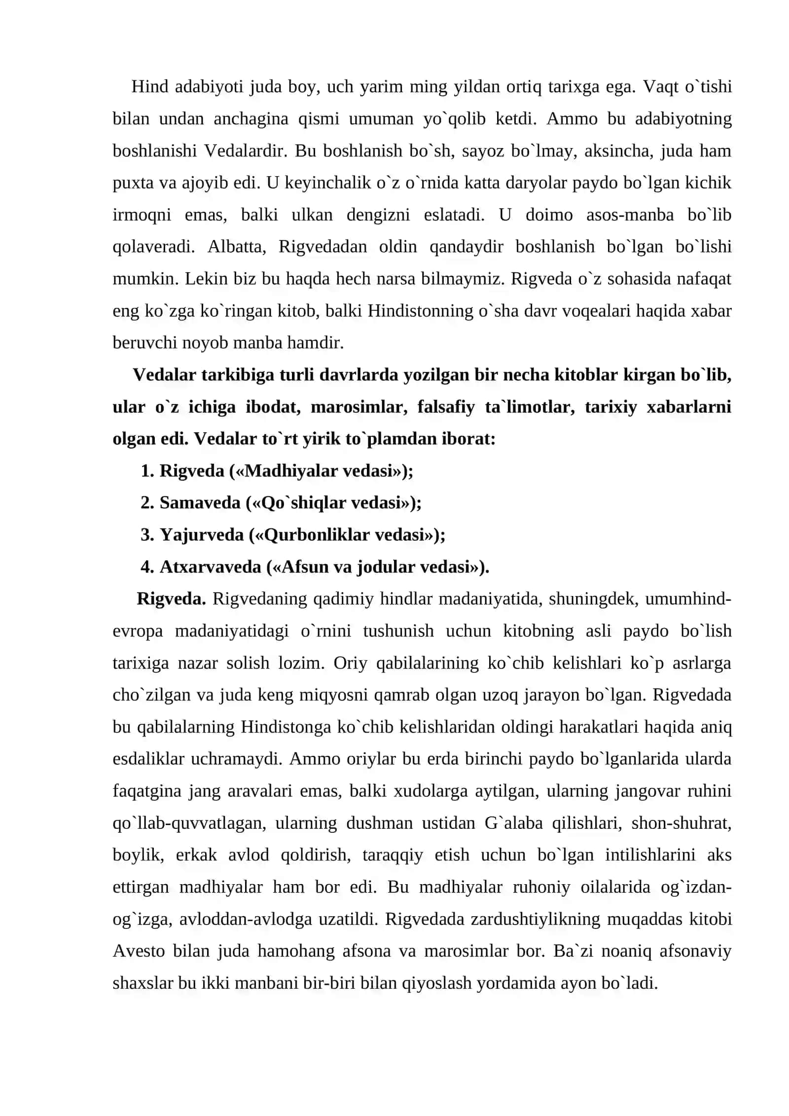 Milliy dinlar 3