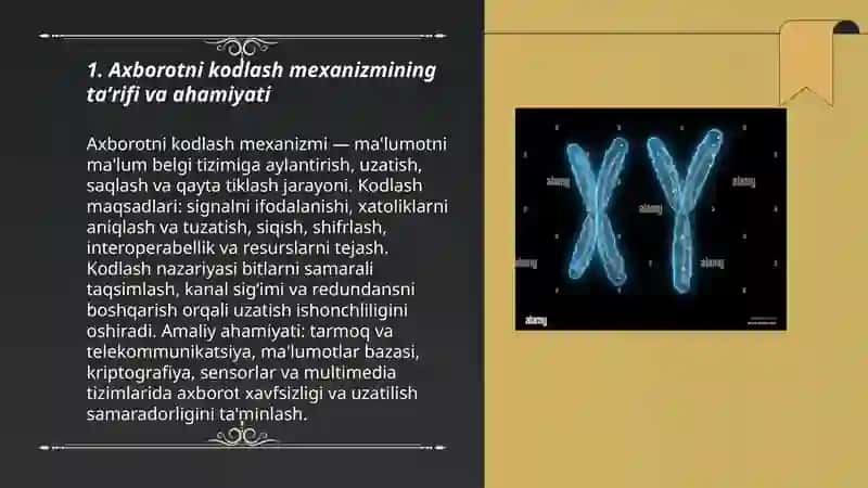 Axborotni kodlash mexanizmi 3