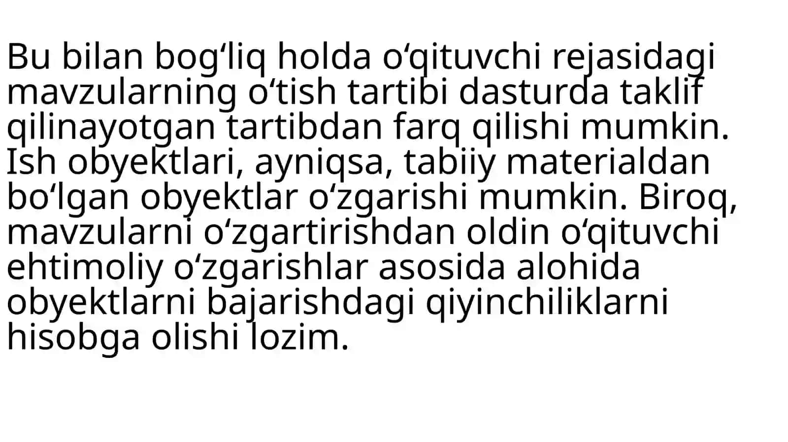 Qo‘lmehnatini o‘qitish texnologiyasi darslarini tashkil etish 3