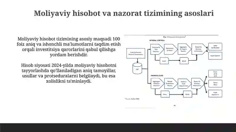 Moliyaviy hisobot va nazorat tizimini shakllantirish 3