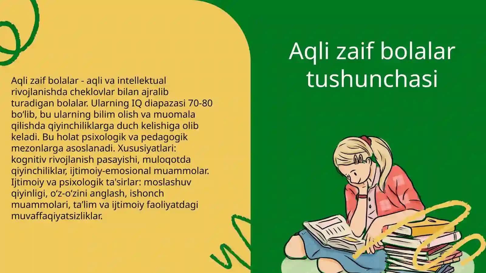 Aqli zaif bolalar haqida ma lumot 3